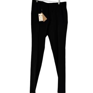 Burberry London Men's Black Wool Dress Pants NWT Size 42